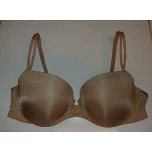 Victoria’s Secret nude beige tan very sexy padded demi bra
